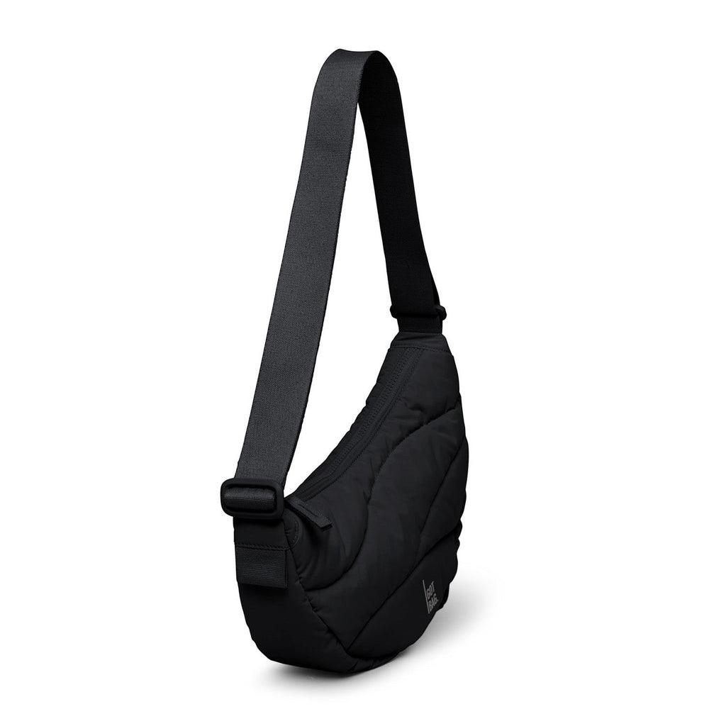 Wavy Puffer Moon Bag