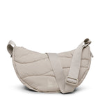 Wavy Puffer Moon Bag