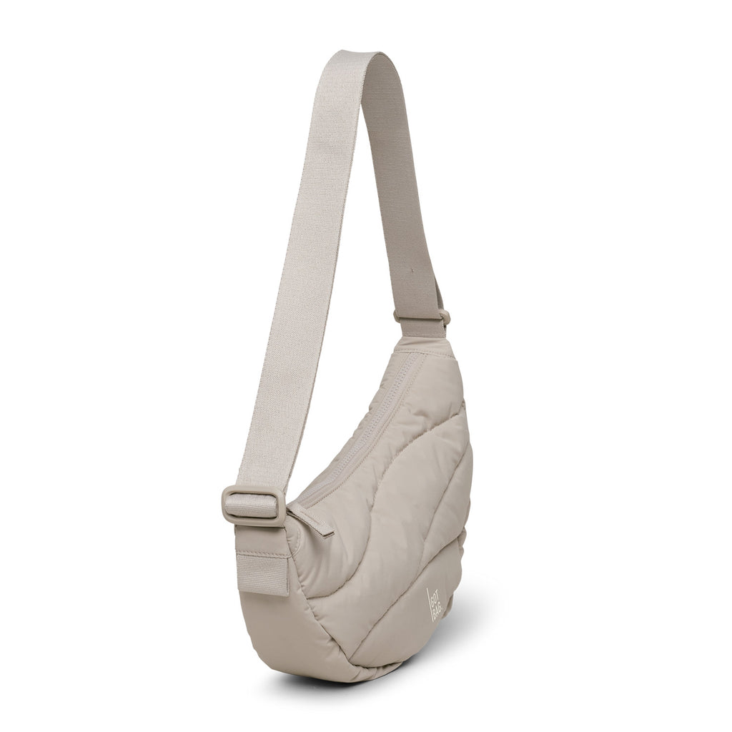 Wavy Puffer Moon Bag