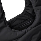 Wavy Puffer Shoulder Bag