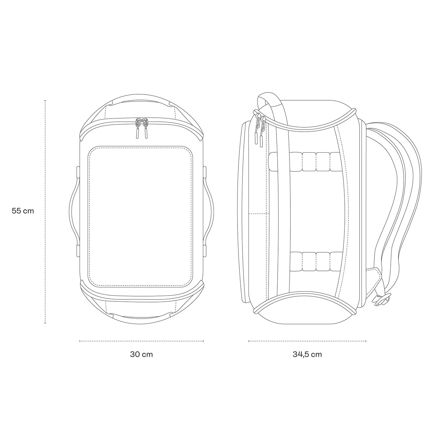 Lisbon Duffle Backpack