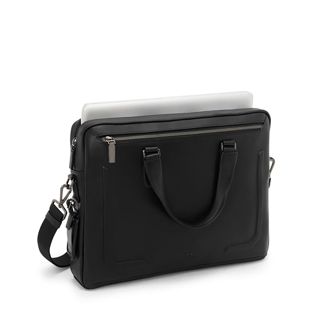 Tumi Harrison Avondale Top Zip Brief Leather