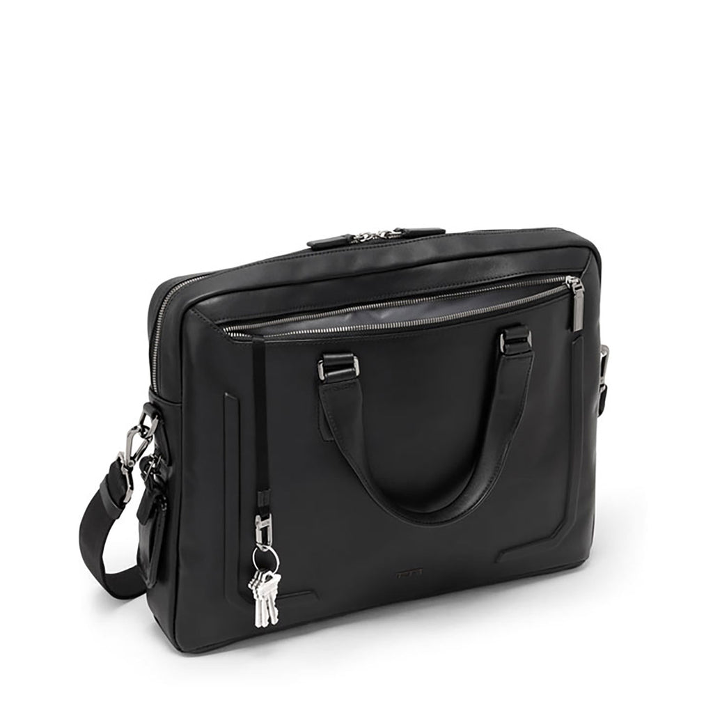 Tumi Harrison Avondale Top Zip Brief Leather