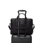 Tumi Harrison Leather Sycamore Slim Brief