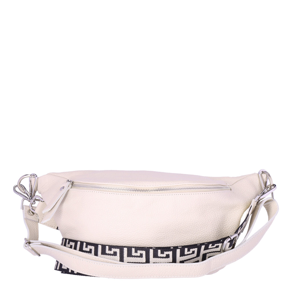 Crossbody Leder mit Gurt XXL