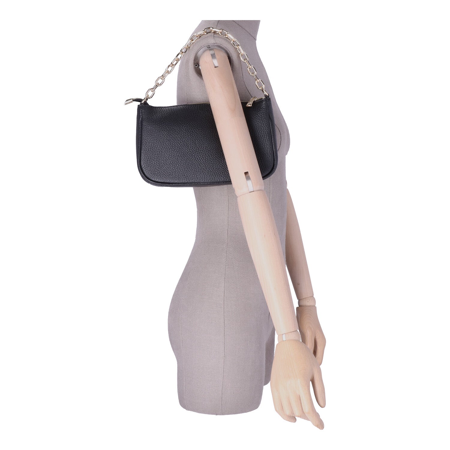 RV-Tasche Leder mit Kette