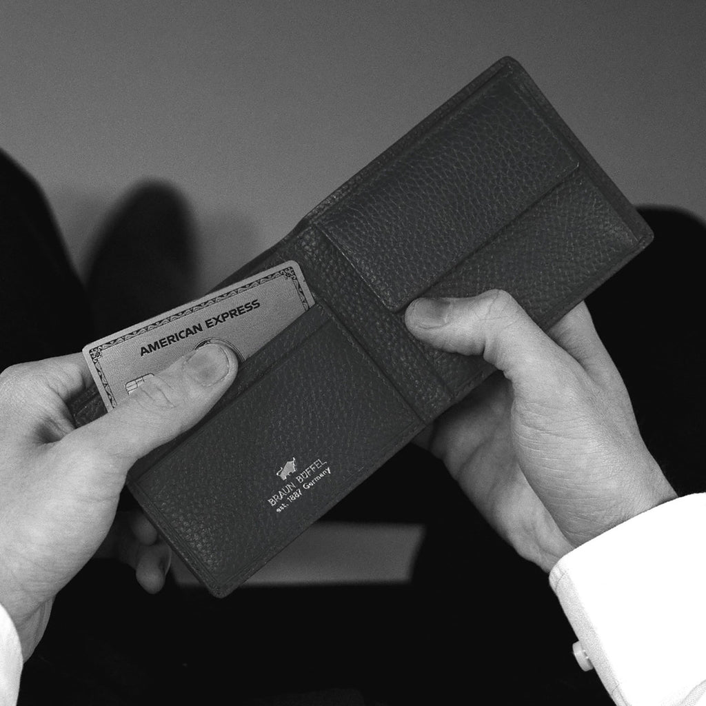 Theo RFID Geldbörse 4+4CS