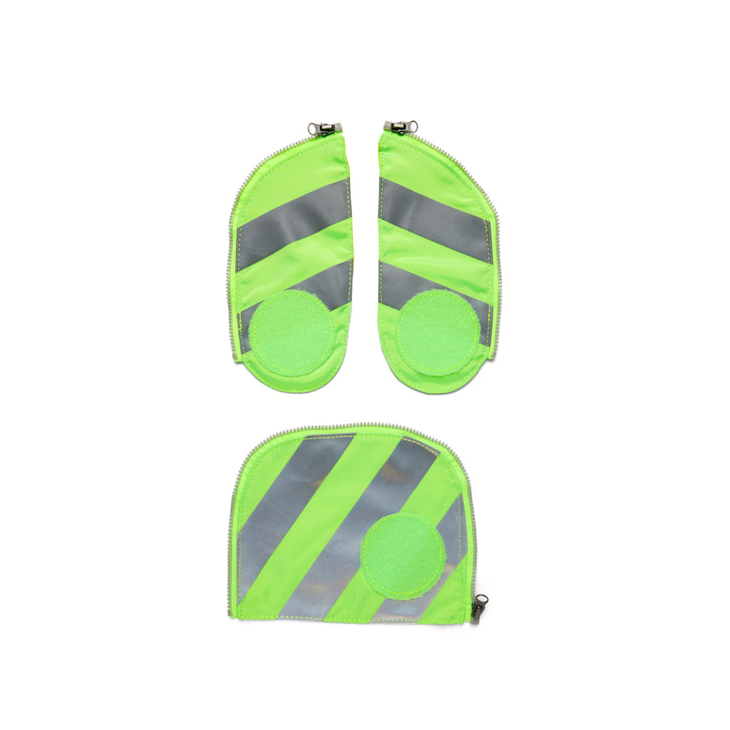 Fluo Zip-Set mit Reflektorstreifen
