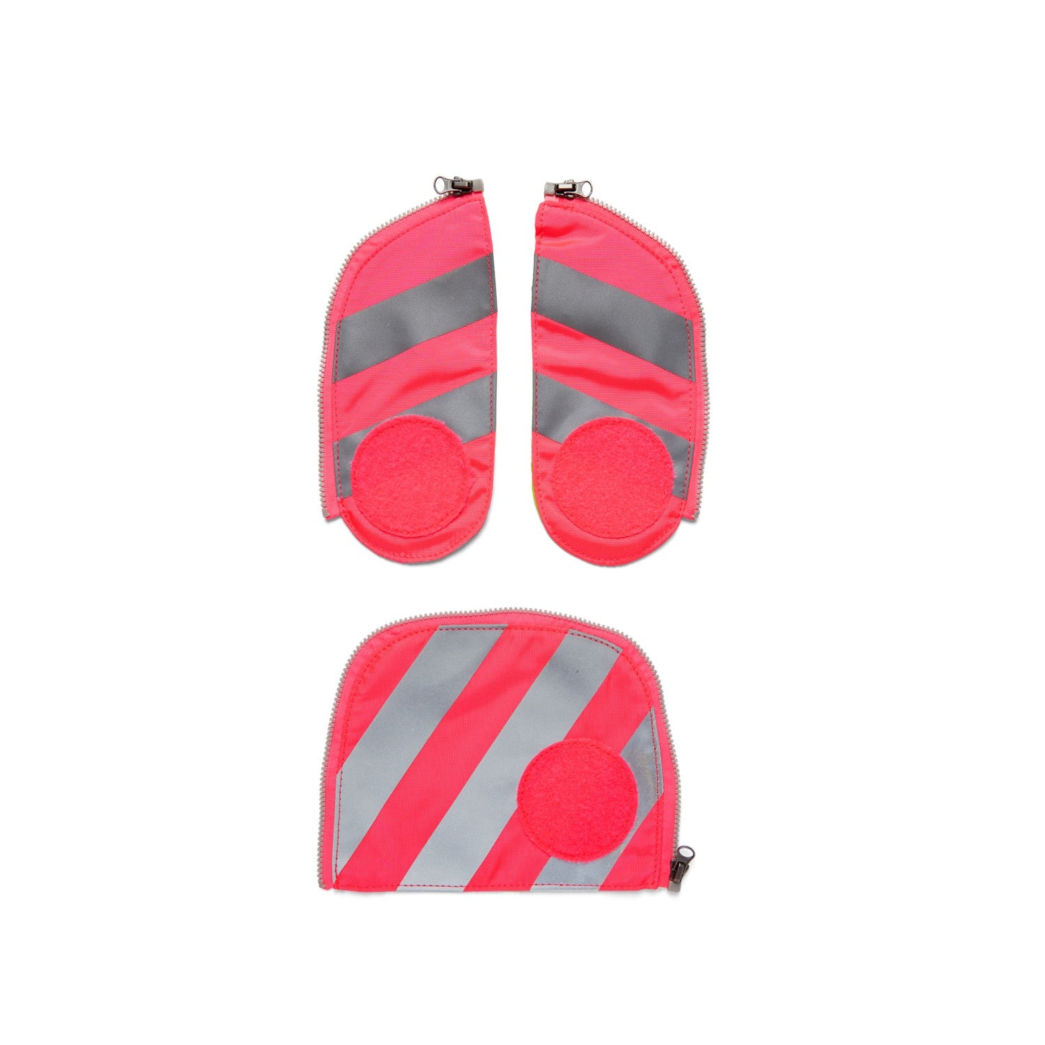 Fluo Zip-Set mit Reflektorstreifen