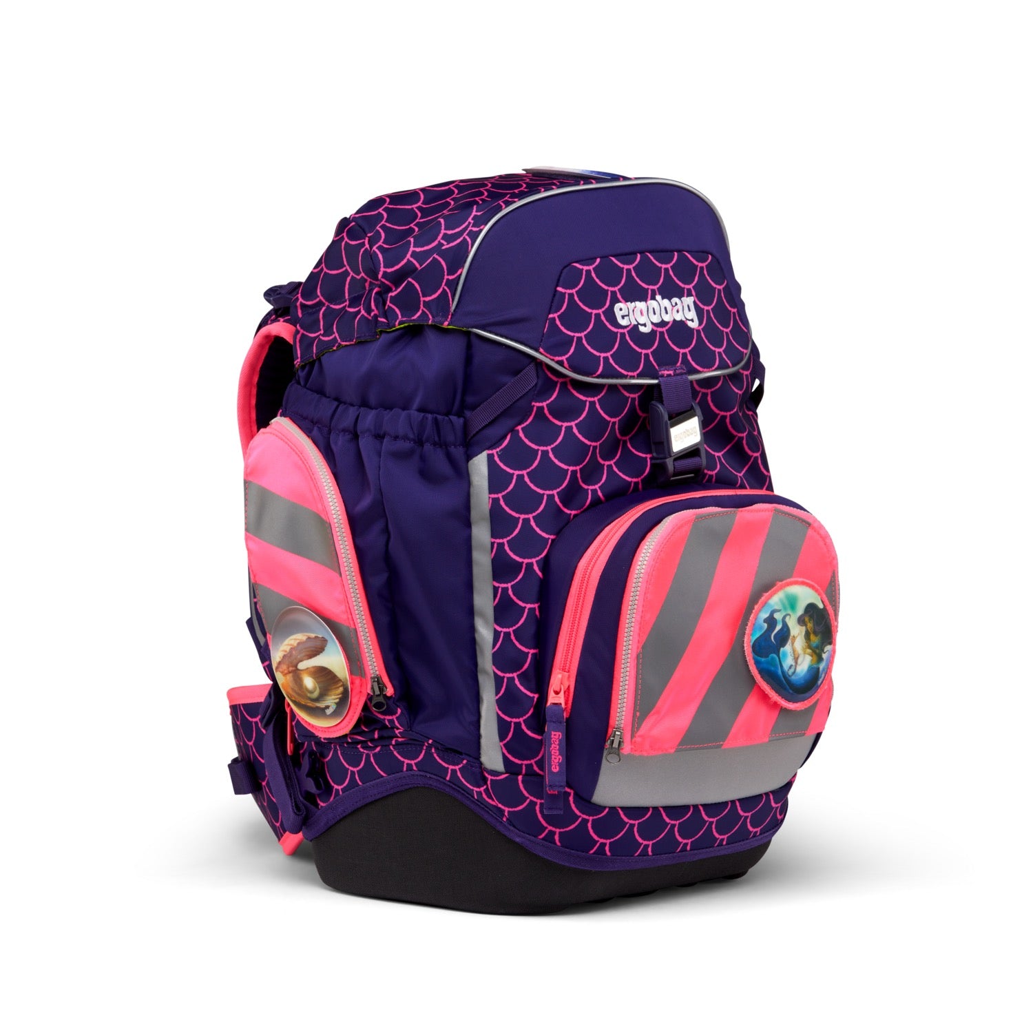 Fluo Zip-Set mit Reflektorstreifen