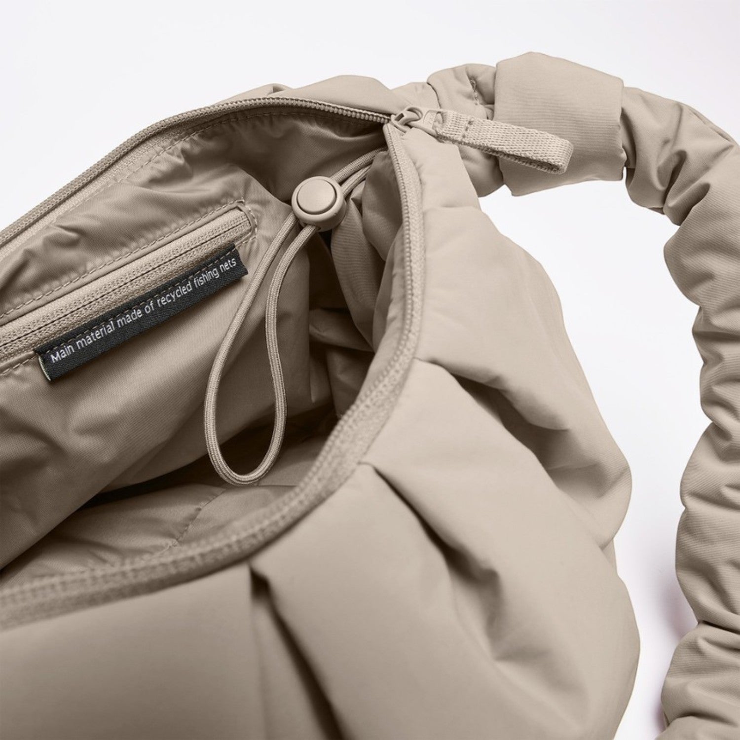 Pleat Moon Bag Large