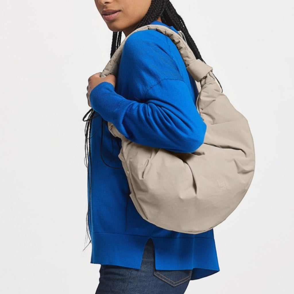 Pleat Moon Bag Large