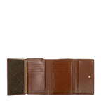 Lieblingstasche Alice Geldbörse M 15CS brown leather wallet with multiple card slots and open interior view