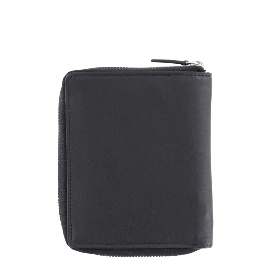 Lieblingstasche Arizona black leather RFID blocking zip-around wallet for cards and cash.