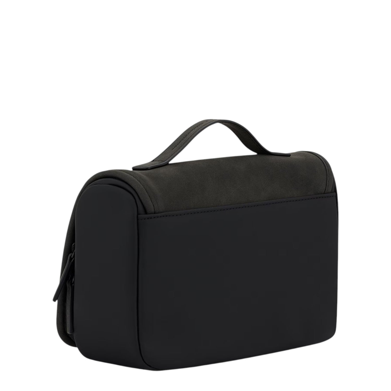 Lieblingstasche Bali washbag in matte black with a top handle and minimalist design