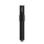 Lieblingstasche Bandwallet Matte in black with a textured elastic strap and slim profile