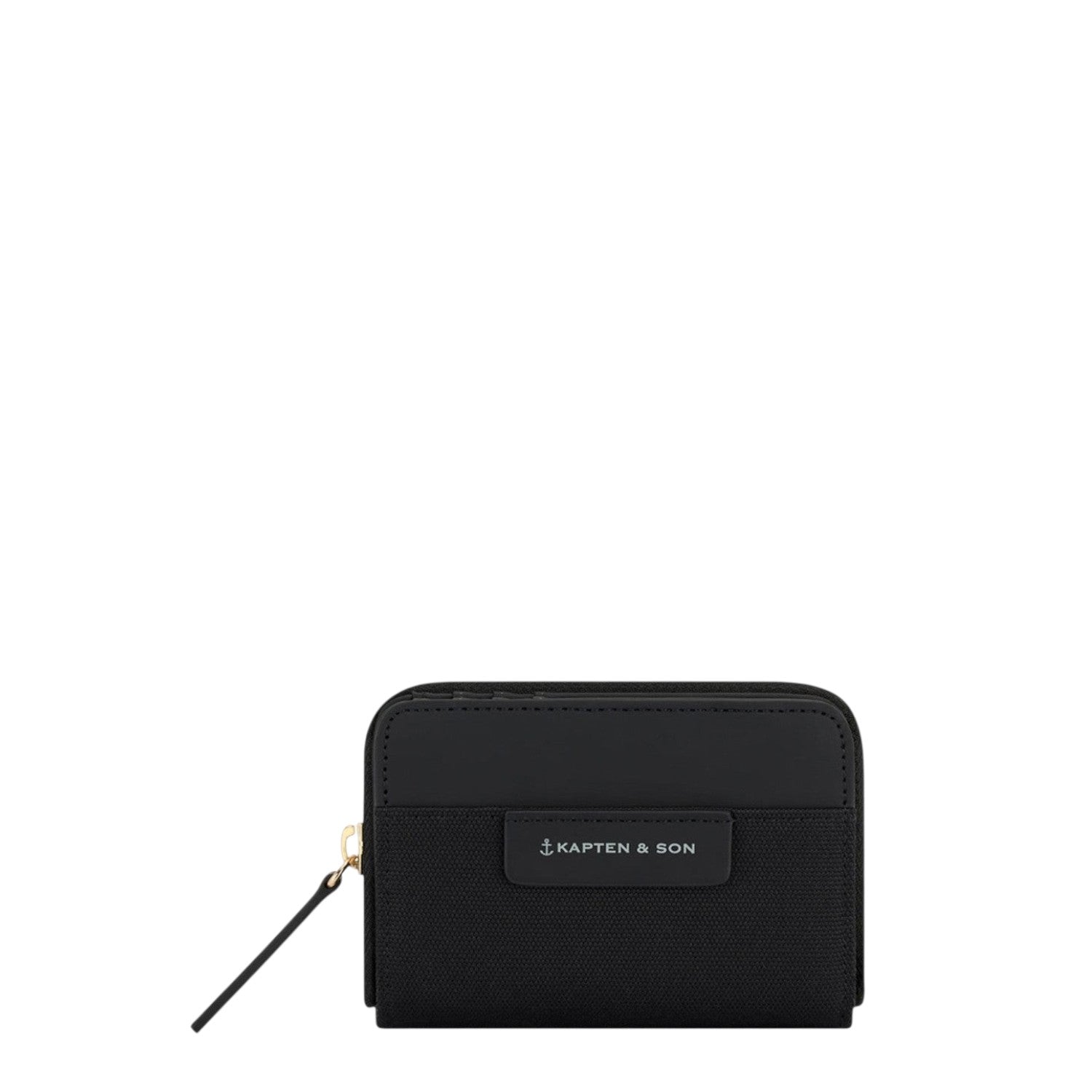 Lieblingstasche Bergen Pro Wallet Small in black with zipper compartment and card slots