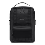 Lieblingstasche Bergen Ultra black minimalist backpack with front mesh pocket and top handle