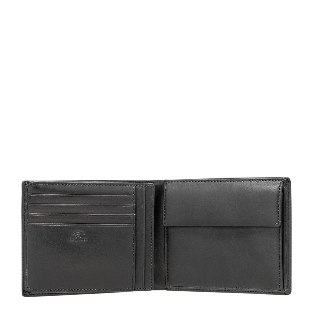 Lieblingstasche Birkheim Gandolf Billfold LH9 black leather wallet with multiple card slots and coin pocket.