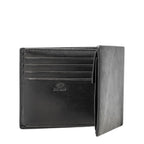 Lieblingstasche Birkheim Gandolf Billfold LH9 black leather wallet with RFID SAFE technology and multiple card slots.
