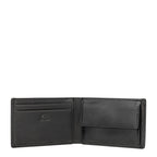 Lieblingstasche Birkheim Gerno Billfold SH2 black leather wallet with coin pocket and card slots.