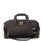 Lieblingstasche Lightstyler Duffle L black sports bag with neon green zipper pulls and reflective detailing