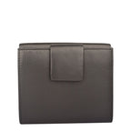 Lieblingstasche black leather bifold wallet with snap closure