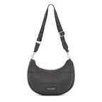 Lieblingstasche Lifetime Buddy S black quilted crescent shoulder bag with branded adjustable strap