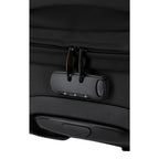 Lieblingstasche BOLONIA black rolling travel bag L with integrated combination lock and sturdy handle.