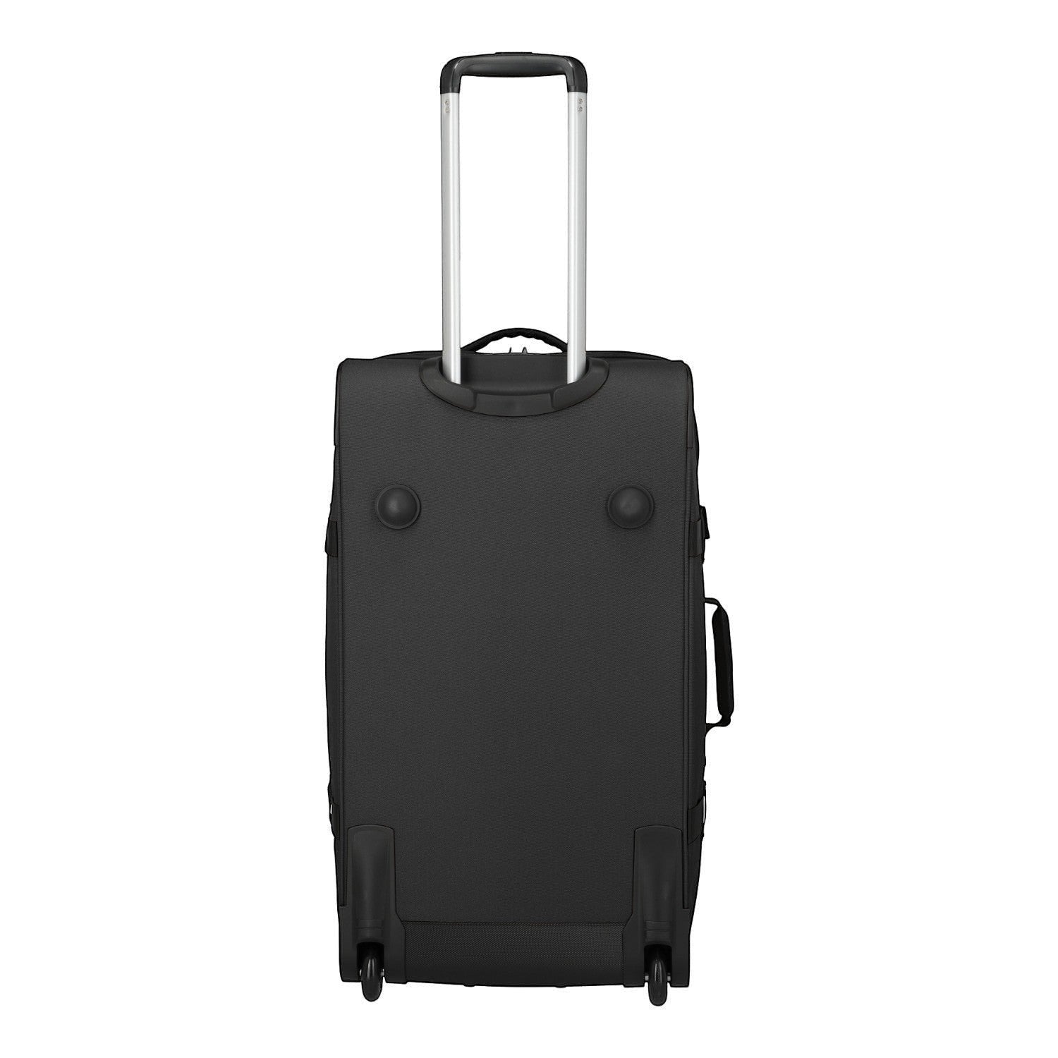 Lieblingstasche BOLONIA L black wheeled travel bag with telescopic handle and durable fabric construction.