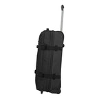 Lieblingstasche BOLONIA L black rolling travel bag with telescopic handle and compression straps.