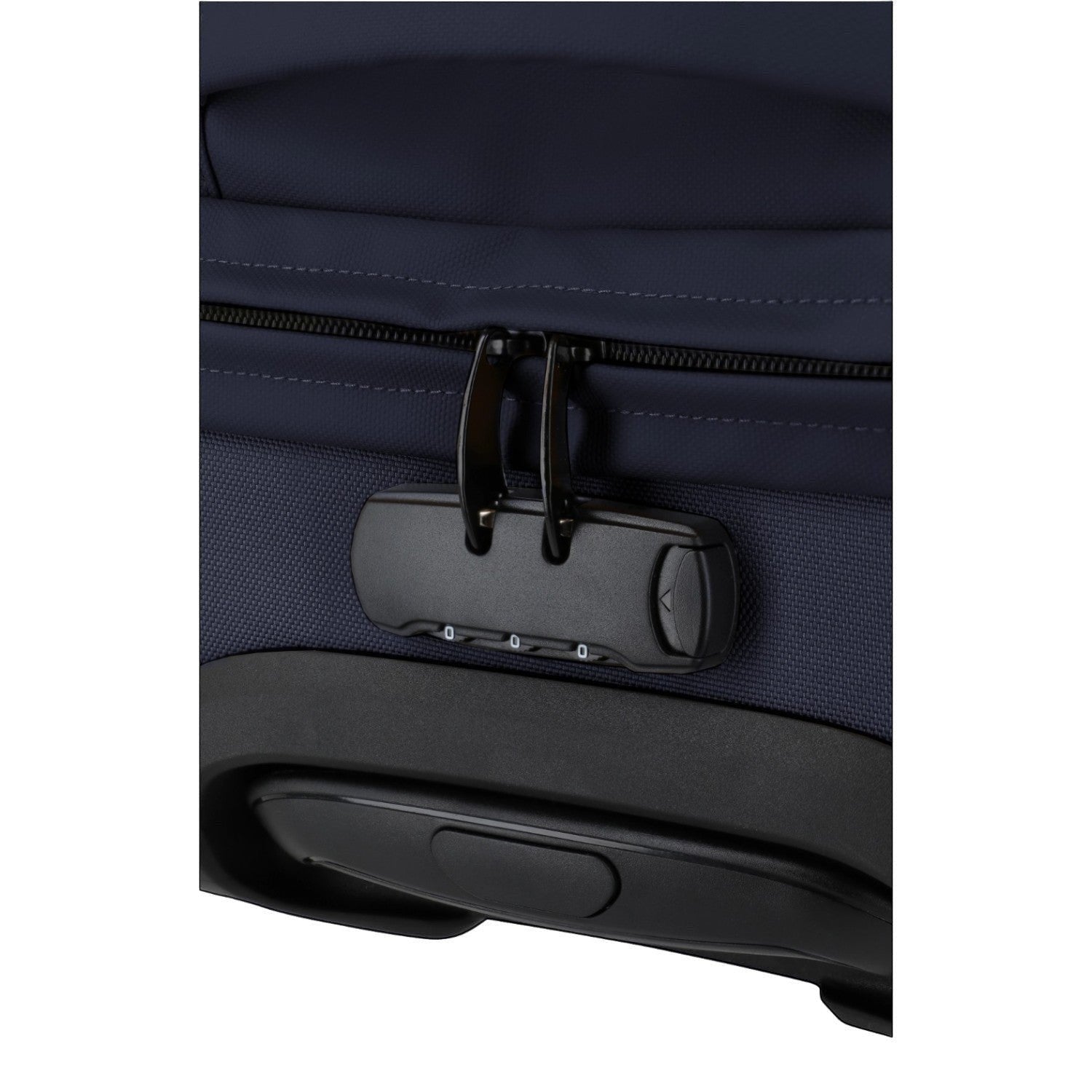 Lieblingstasche BOLONIA navy blue travel bag with integrated TSA combination lock and durable fabric.