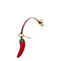 Lieblingstasche Chili Charm bag accessory in red and green leather with gold-tone hardware and logo tag