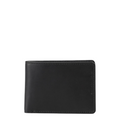 Lieblingstasche Craig black leather bi-fold wallet with minimalist design