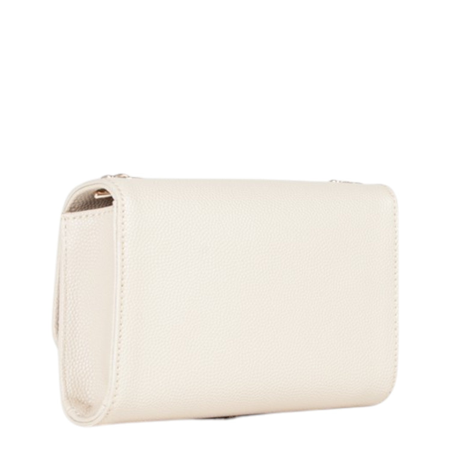 Lieblingstasche Divina cream textured leather crossbody bag with chain strap