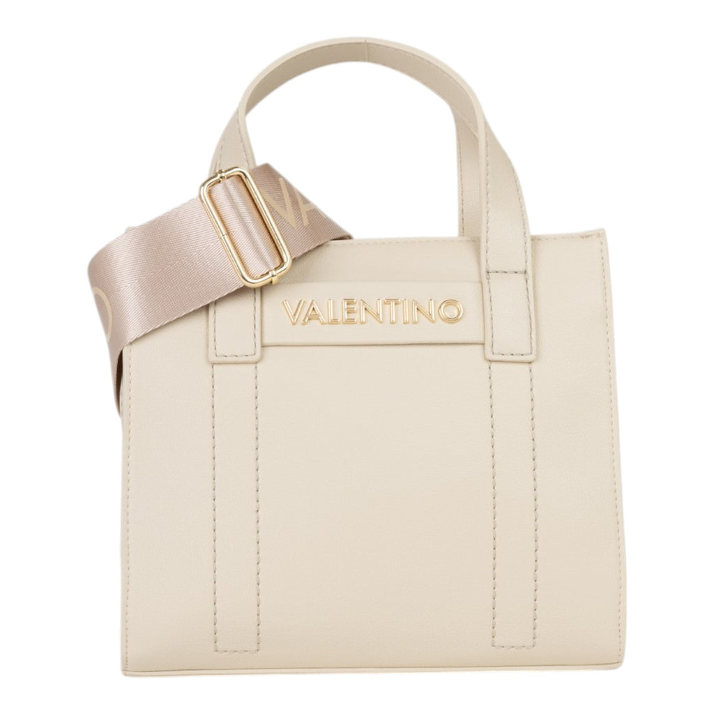 Lieblingstasche cream leather tote bag with gold hardware and adjustable strap