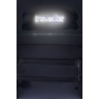 Lieblingstasche dark blue travelite BOLONIA L wheeled travel bag with padded handle.