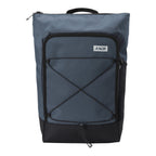 Lieblingstasche Day Pack FLX in dark blue with black accents, featuring a front bungee cord and top carry handle.