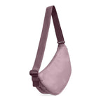 Lieblingstasche GOT BAG Moon Bag Small in dusty pink, a sustainable crossbody bag with an adjustable strap.