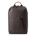 Lieblingstasche a/u by aunts & uncles Hamamatsu backpack in dark brown coated canvas with leather details