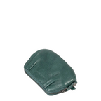 Lieblingstasche Jacy small green leather coin purse with a zip closure and soft textured finish