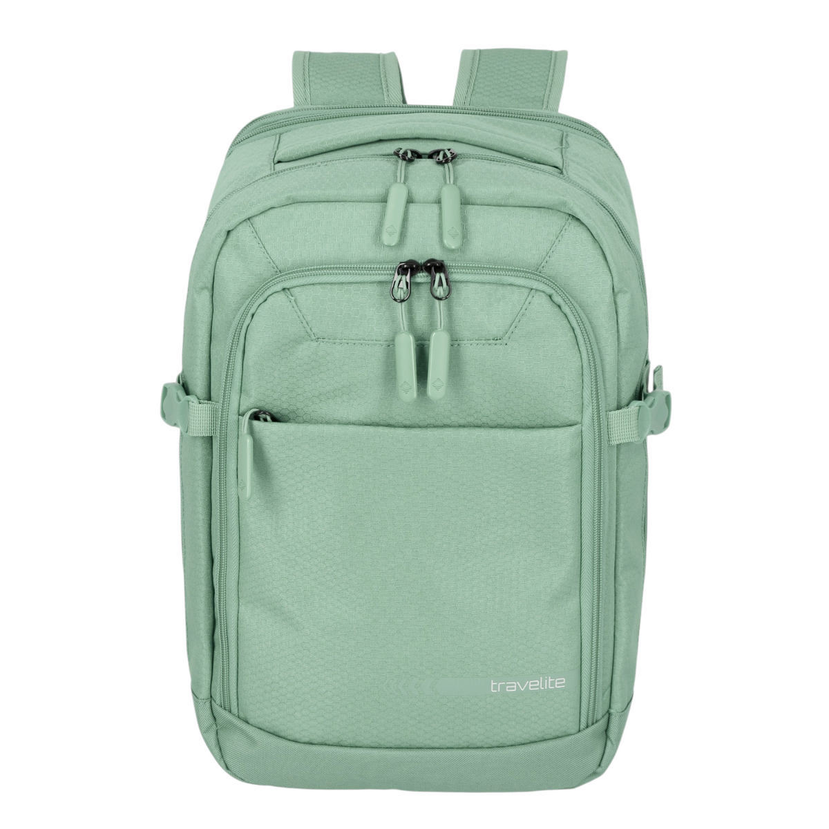 Lieblingstasche Kick Off Cabin Rucksack in sage green with multiple zippered compartments and adjustable straps