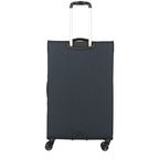 Lieblingstasche KICK OFF large expandable 4-wheel trolley suitcase in dark grey fabric with telescopic handle