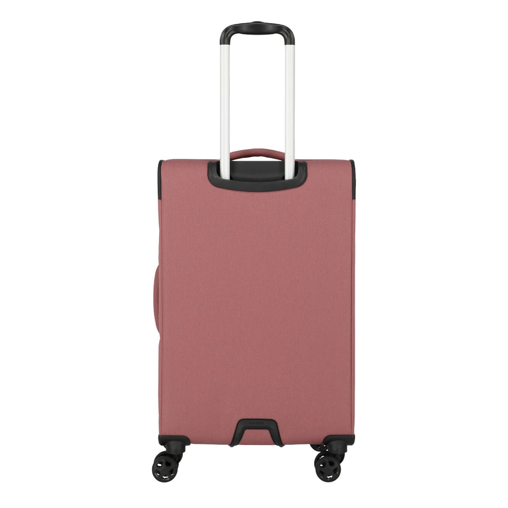 Lieblingstasche KICK OFF medium expandable 4-wheel trolley suitcase in dusty rose with telescopic handle