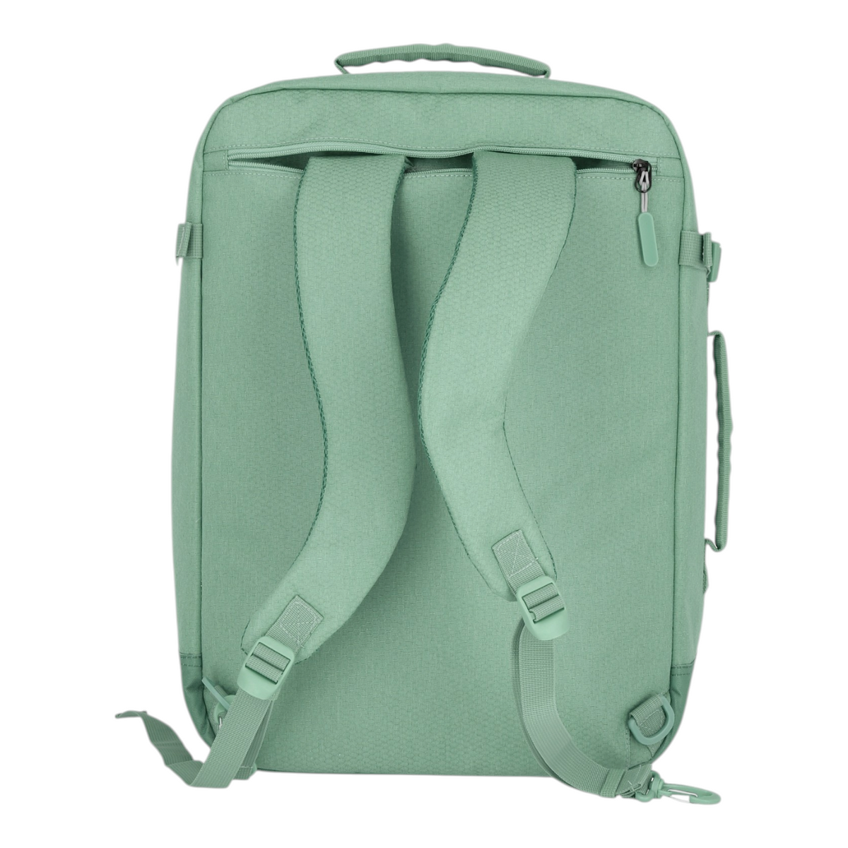 Lieblingstasche Kick Off sage green travel backpack with adjustable shoulder straps and top carry handle