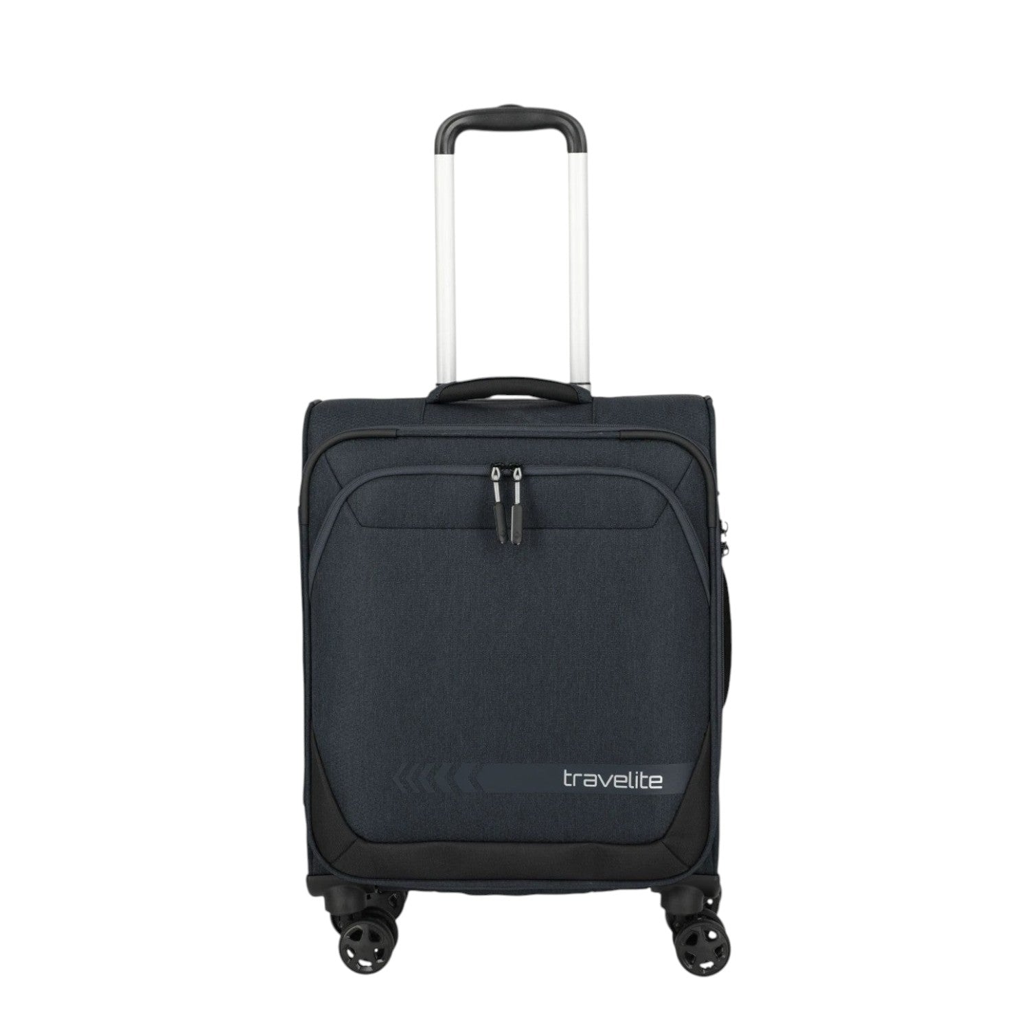 Lieblingstasche KICK OFF 4-wheel small trolley suitcase in dark grey fabric with telescopic handle