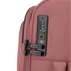 Lieblingstasche KICK OFF trolley suitcase in dusty rose with integrated TSA combination lock and zipper pulls
