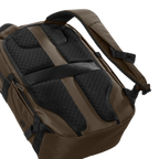 Lieblingstasche Midi20 brown city backpack with breathable black back padding and adjustable shoulder straps