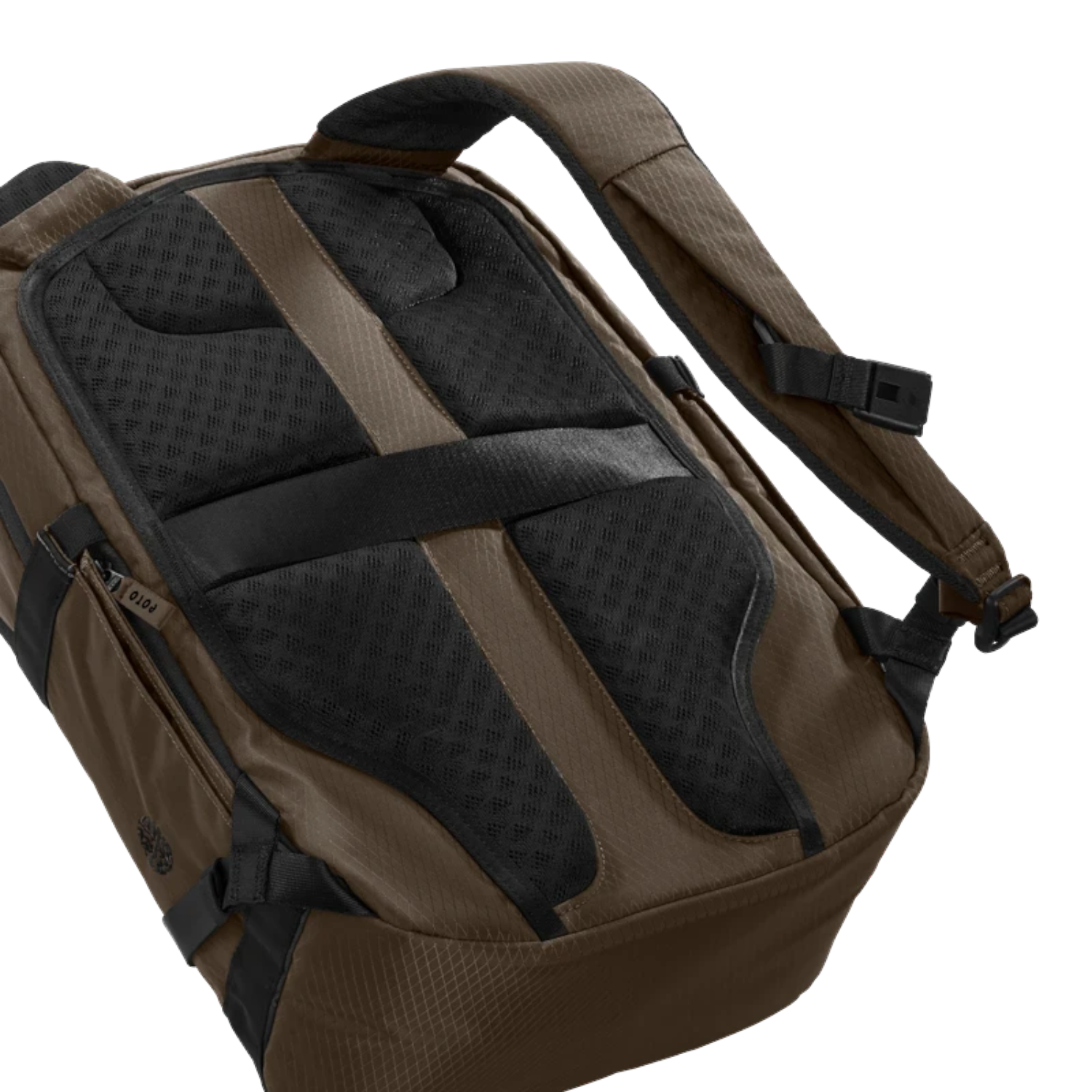 Lieblingstasche Midi20 brown city backpack with breathable black back padding and adjustable shoulder straps
