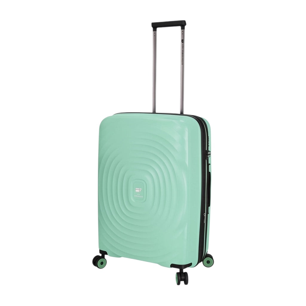 Lieblingstasche Mogens 4W Trolley M, olive green hard-shell suitcase with TSA lock and spinner wheels